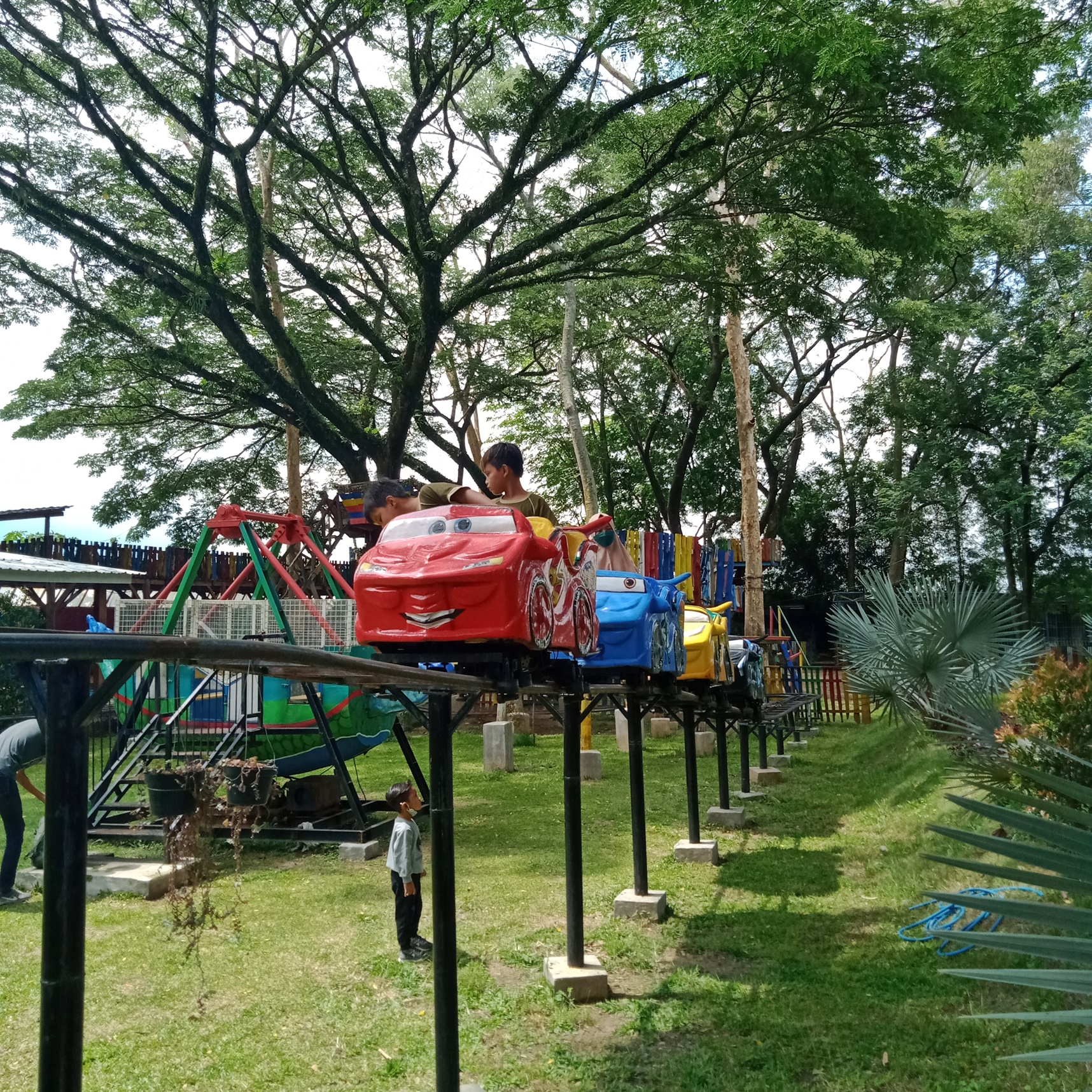 mini roller coaster