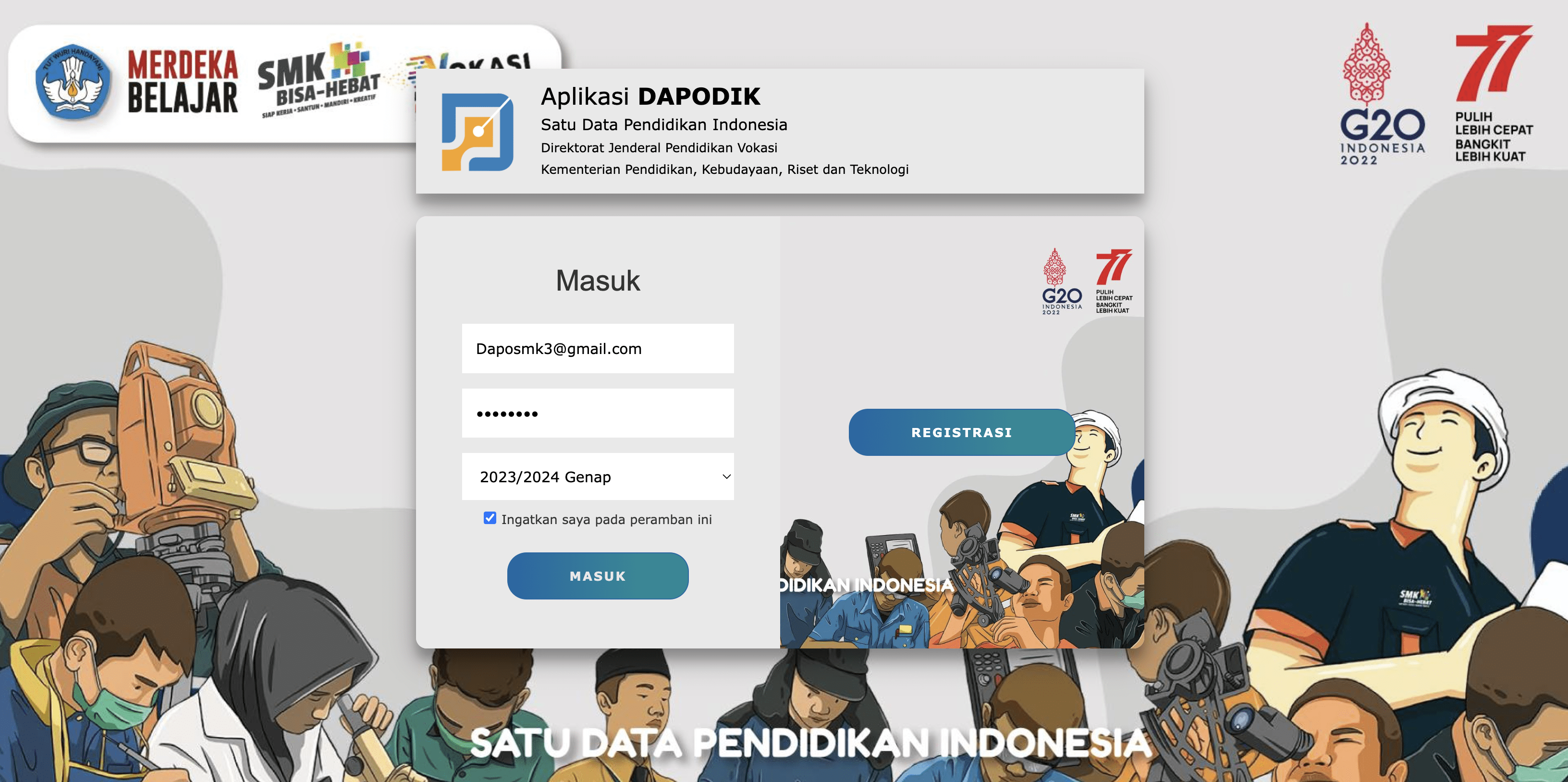 Sinkronisasi Dapodik Berakhir