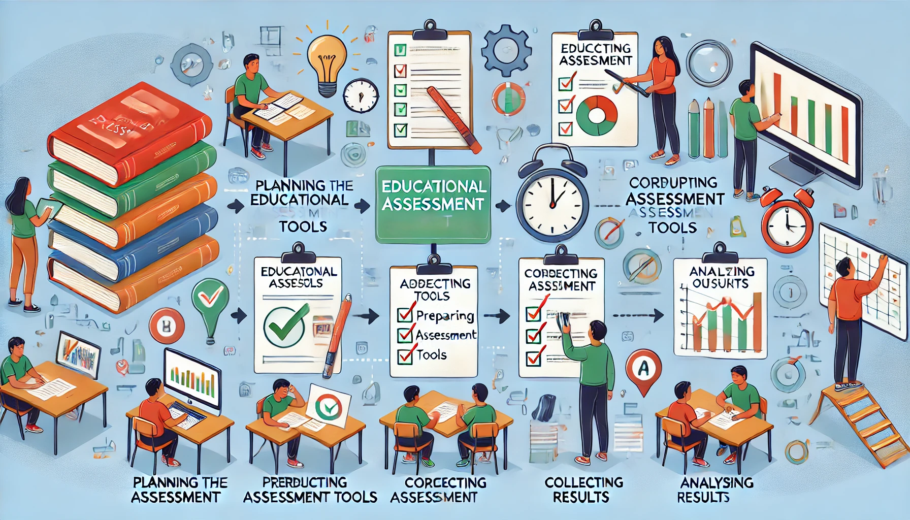 Urutan Prosedur Penilaian Hasil Belajar oleh Satuan Pendidikan adalah
