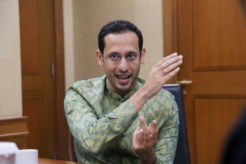 Menteri Pendidikan dan Kebudayaan, Nadiem Makarim TEMPO/M Taufan Rengganis