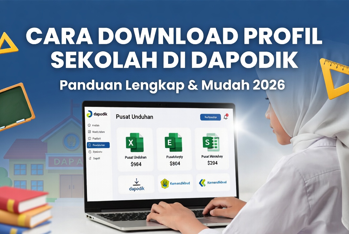 Cara Download Profil Sekolah di Dapodik
