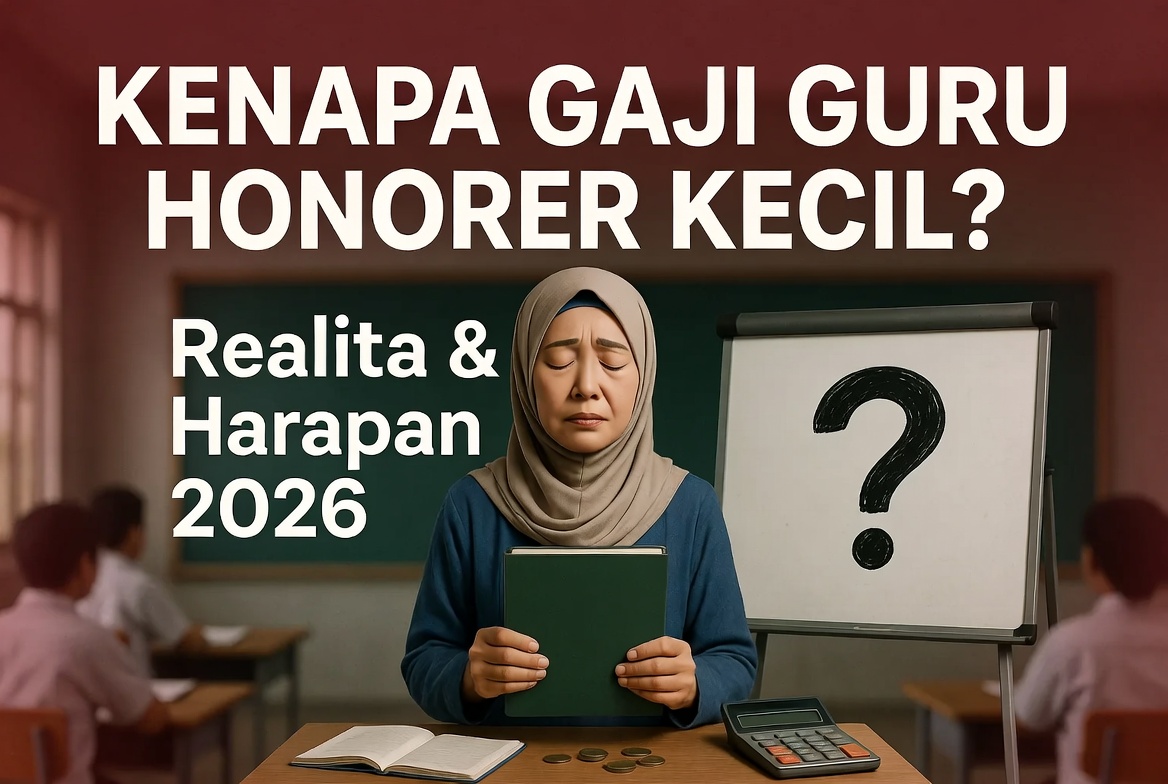 Kenapa Gaji Guru Honorer Kecil