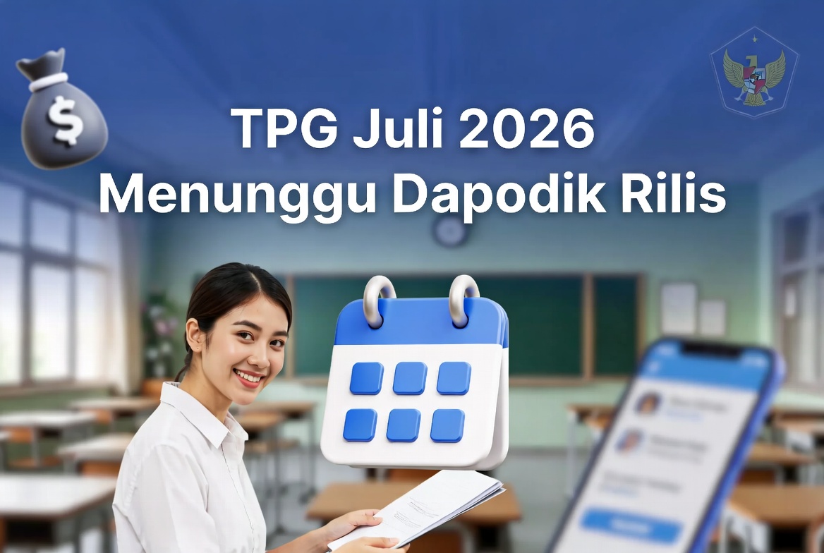 Penyaluran TPG Juli Menunggu Aplikasi Dapodik Rilis