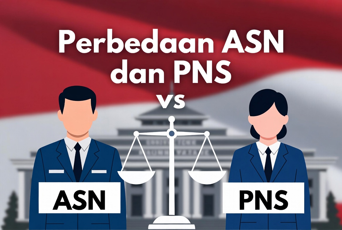 Perbedaan ASN dan PNS