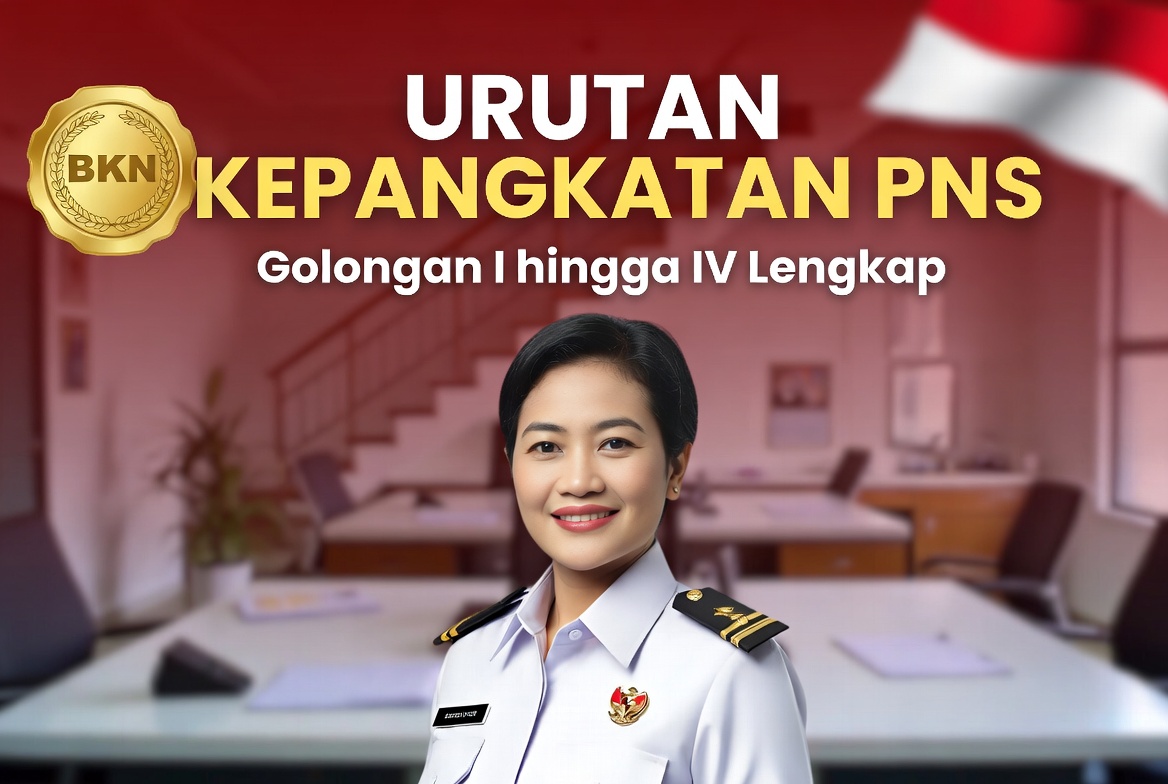 rutan Kepangkatan PNS Golongan I sampai IV - Panduan Lengkap Pangkat dan Karir ASN